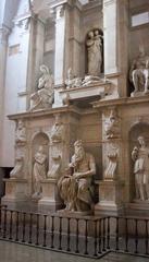 Michelangelo's Moses sculpture in San Pietro in Vincoli