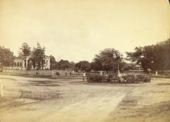 St. Mark's Church and Band Stand in Bangalore in 1870