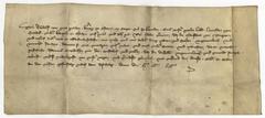 Vojvoda Rudolf IV directing the Carniolan provincial governor to clear unusual roads