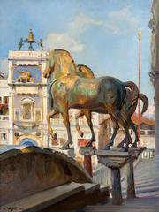 The Bronze Horses of St Mark's sculpture by Philip Alexius de László