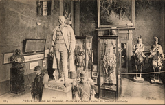 Statue of General Faidherbe in the Bugeaud room of the Army Museum at Hôtel des Invalides