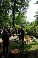 Funeral of Dieter Cofalla at Düsseldorf Nordfriedhof on June 28, 2024