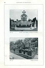 Historic cemetery monuments of the Arnold Schluter and Vohwinkel families in Düsseldorf