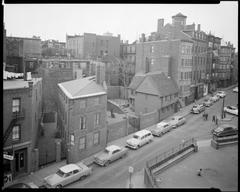 Pierce-Hichborn House and Paul Revere House at North Square in the North End