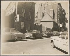 Historic Moses Pierce-Hichborn House built in 1680 in Boston's North Square