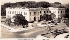 Old building of the Ministry of Development in Lima, Peru