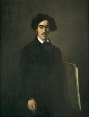 Portrait of Francisco Masías painted in 1855