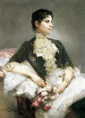 Portrait of Señora Luisa de Mesones by Daniel Hernández