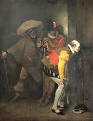 La venganza del señor Cornaro painting by Ignacio Merino, 1869