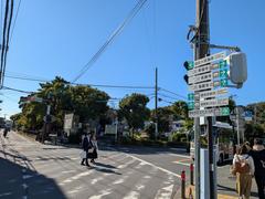 Kamakura city near station west exit in Kanagawa prefecture Japan