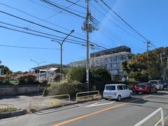 Scenic cityscape of Kamakura near station's west exit in Kanagawa prefecture, Japan