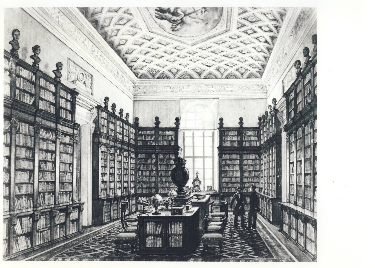 Wilanowska Library building in Warsaw Poland exterior