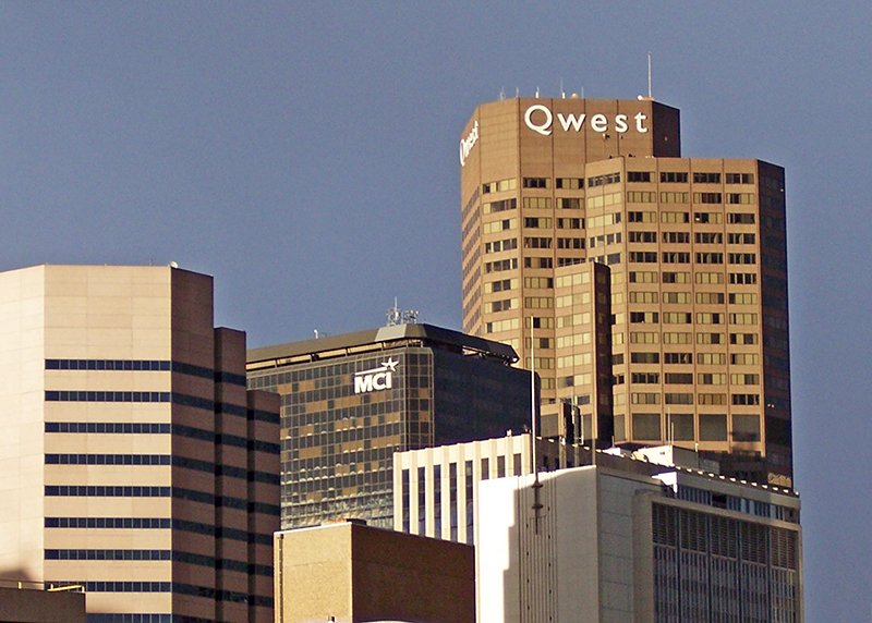Qwest corporate building in Denver Colorado