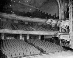 New Amsterdam Theatre main auditorium seating from stage, circa 1906