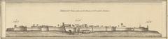 Historical 1788 plan of Demaon (Daman) port area by John Mc Cluer