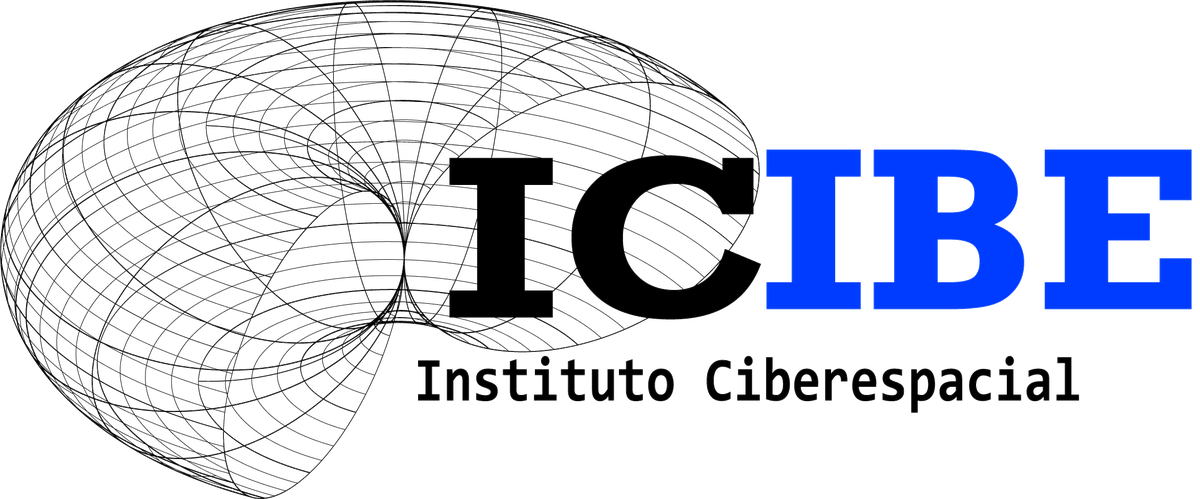 Institute Ciberespacial logo with a stylized globe and interconnected lines