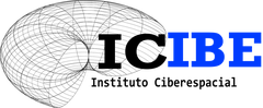 Institute Ciberespacial logo with a stylized globe and interconnected lines