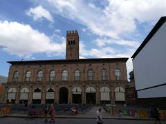 Facade of Basilica di San Petronio in Bologna, Italy