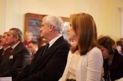 John F Kennedy Library Digital Archives launch event with Caroline Kennedy and Edwin Schlossberg in Washington DC