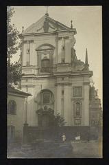 Church of St. Teresa and Carmelite Monastery on Vastrabramskaja Street in Vilnia circa 1901-1939