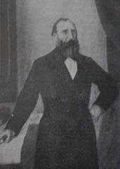 Portrait of Dr Adolfo Alsina, Argentine politician and lawyer