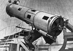Large telescope at Toulouse Astronomical Observatory in 1935