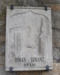 View of Dinant city with notable landmarks and scenic surroundings