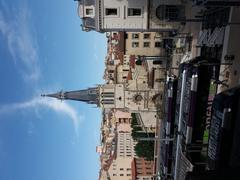 Church and Saint Paul train station in Lyon 5e Montée des Carmes déchaussés