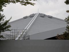 Old sports equipment in Komazawa Olympic Park