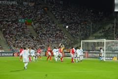 Olympique de Marseille vs Olympique Lyonnais football match at Stade Vélodrome