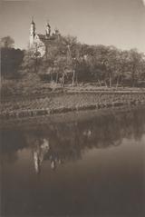 Church of the Assumption of the Lord and the Missionaries' Monastery in Vilnia near Subač Street in 1918
