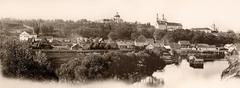 Historical sketch of Vilnia suburbs Rosy and Subač from 1861-66