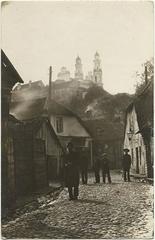 Historical photograph of Safjaniki district in Vilnia, 1916
