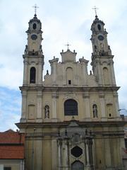 Church of the Missionaries in Vilnius exterior view