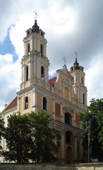 The Church of St. Jacob and St. Philip in Vilnius, Lithuania