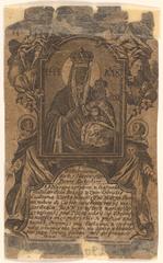 Maci Božaja Łukiskaja religious icon from 1750