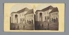 Exterior view of the Circus Gymnasticus building in Hamburg showing the historic facade