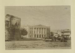 Orthodox Theological Seminary building on Yerevan Square in Tbilisi