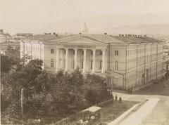 Orthodox Theological Seminary building in Tiflis viewed from Soldier's Bazaar side