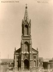 Historic Lutheran Church building in Baku with traditional architecture