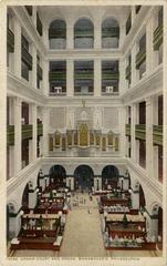 Grand Court and Organ in Wanamaker's Philadelphia designed by D.H. Burnham and Co.