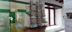 Miniature model of Sehebeter Oranja Nassau at Museum Bahari