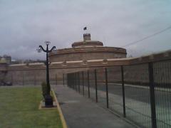 Exterior view of Torreón del Rey in Real Felipe Fortress