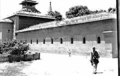 Historic Jamia Masjid mosque in 1900