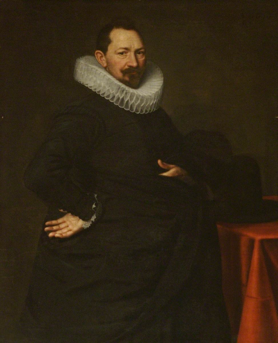 Portrait of a young man by Paulus Moreelse