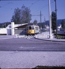 Historic Lisbon trams in 1969