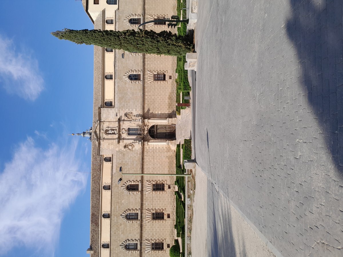 View of Toledo city in Spain during summer with historic buildings and a river