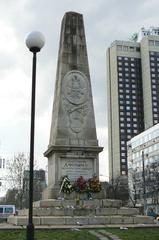 East side view of the Russian monument in Sofia, Bulgaria