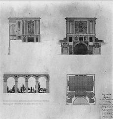 Alberto Laferla’s architectural plan for Valletta layout competition 1924