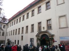 Facade of the Lobkowicz Palace in the Prague Castle, Czech Republic